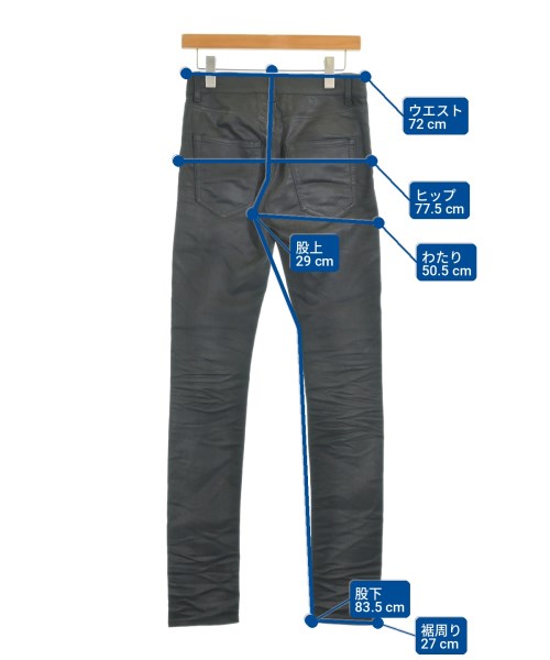 SAINT LAURENT PARIS（サンローランパリ）デニムパンツ 黒 サイズ:M メンズ/2200706098020