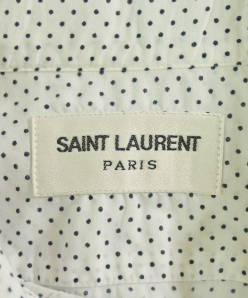 SAINT LAURENT PARIS（サンローランパリ）カジュアルシャツ 白 サイズ:37(XS位) メンズ/2200704152106