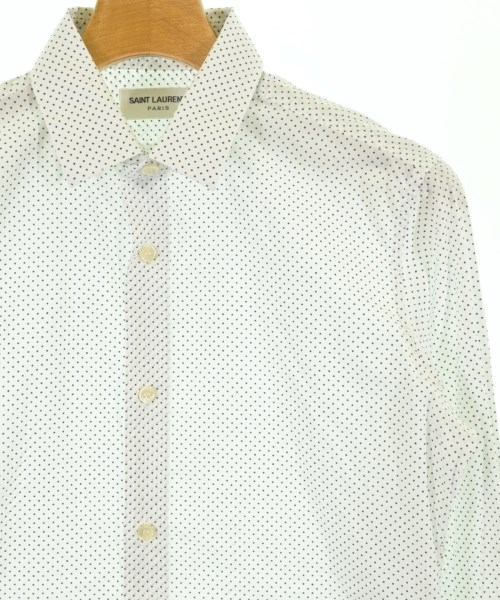 SAINT LAURENT PARIS（サンローランパリ）カジュアルシャツ 白 サイズ:37(XS位) メンズ/2200704152106