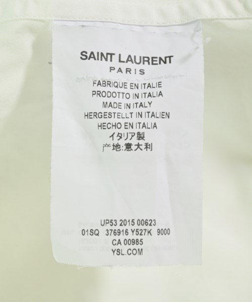 SAINT LAURENT PARIS（サンローランパリ）カジュアルシャツ 白 サイズ:37(XS位) メンズ/2200704152113