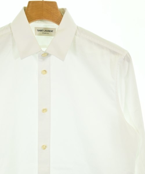 SAINT LAURENT PARIS（サンローランパリ）カジュアルシャツ 白 サイズ:37(XS位) メンズ/2200704152113