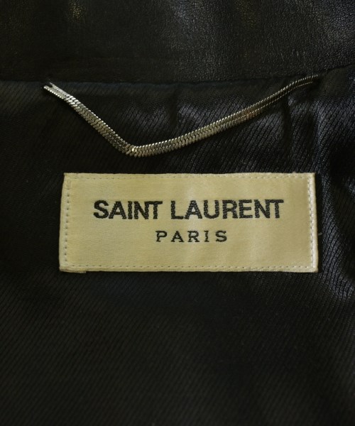 SAINT LAURENT PARIS（サンローランパリ）ライダース 黒 サイズ:46(M位) メンズ/2200706987010
