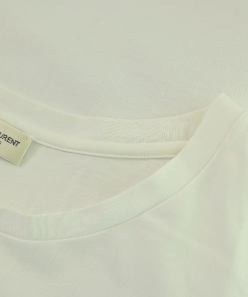 SAINT LAURENT PARIS（サンローランパリ）Tシャツ・カットソー 白 サイズ:M メンズ/2200707094014
