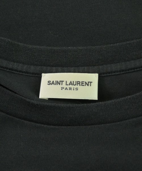 SAINT LAURENT PARIS（サンローランパリ）Tシャツ・カットソー 黒 サイズ:S メンズ/2200707094021