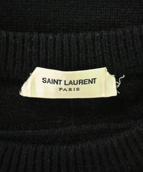SAINT LAURENT PARIS（サンローランパリ）ニット・セーター 黒 サイズ:S メンズ/2200707753096