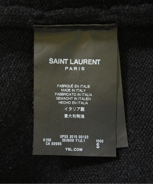SAINT LAURENT PARIS（サンローランパリ）ニット・セーター 黒 サイズ:S メンズ/2200707753096