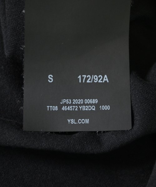 SAINT LAURENT PARIS（サンローランパリ）Tシャツ・カットソー 黒 サイズ:S メンズ/2200707799155