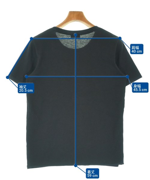 SAINT LAURENT PARIS（サンローランパリ）Tシャツ・カットソー 黒 サイズ:S メンズ/2200707799155