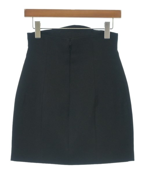 SAINT LAURENT PARIS（サンローランパリ）ひざ丈スカート 黒 サイズ:-(M位) レディース/2200708130056