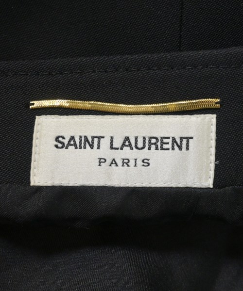 SAINT LAURENT PARIS（サンローランパリ）ひざ丈スカート 黒 サイズ:-(M位) レディース/2200708130056