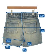 SAINT LAURENT PARIS（サンローランパリ）ショートパンツ 紺 サイズ:29(S位) メンズ/2200708434024