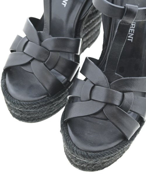 SAINT LAURENT PARIS（サンローランパリ）サンダル 黒 サイズ:EU34 1/2(21cm位) レディース/2200706522068