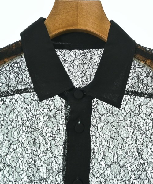 SAINT LAURENT PARIS（サンローランパリ）カジュアルシャツ 黒 サイズ:38(S位) レディース/2200707138046