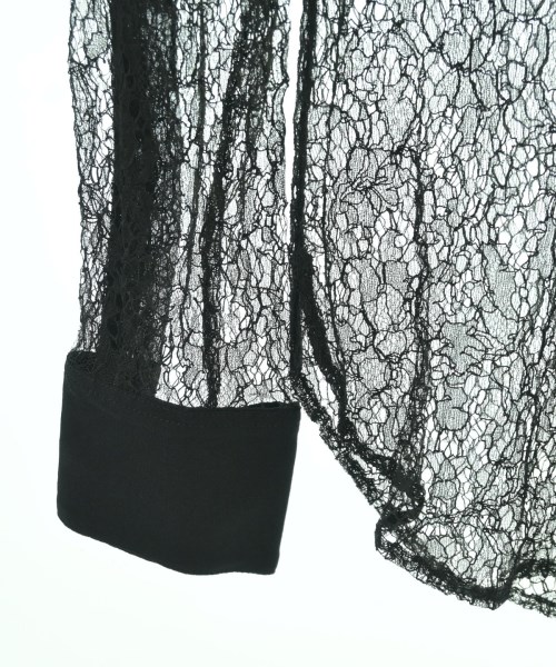 SAINT LAURENT PARIS（サンローランパリ）カジュアルシャツ 黒 サイズ:38(S位) レディース/2200707138046