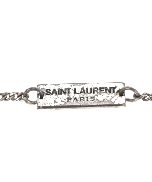 SAINT LAURENT PARIS（サンローランパリ）ネックレス シルバー サイズ:- メンズ/2200709418115