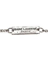 SAINT LAURENT PARIS（サンローランパリ）ネックレス シルバー サイズ:- メンズ/2200709418115