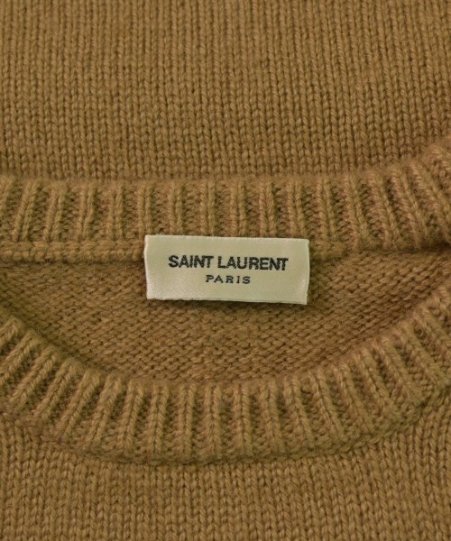 SAINT LAURENT PARIS（サンローランパリ）ニット・セーター 茶 サイズ:M メンズ/2200660624198