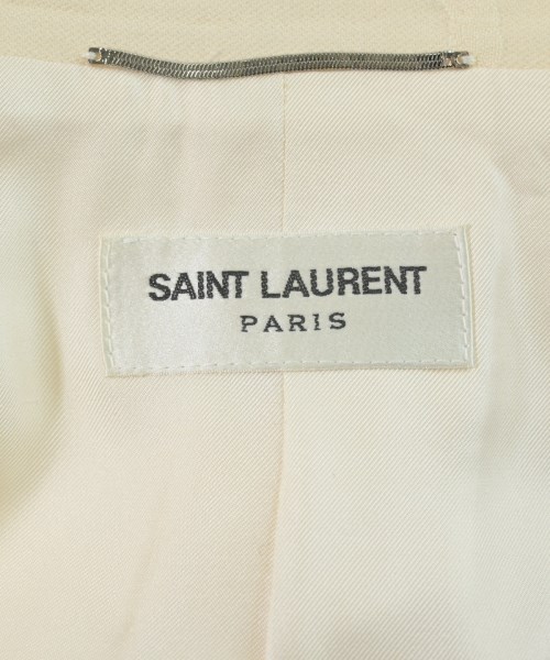 SAINT LAURENT PARIS（サンローランパリ）テーラードジャケット 白 サイズ:48(L位) メンズ/2200660299013