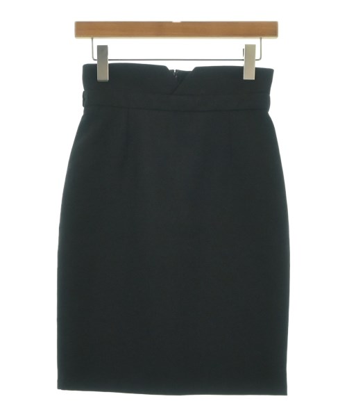 SAINT LAURENT PARIS(サンローランパリ)ひざ丈スカート 黒 サイズ:36(S位)/2200661319024