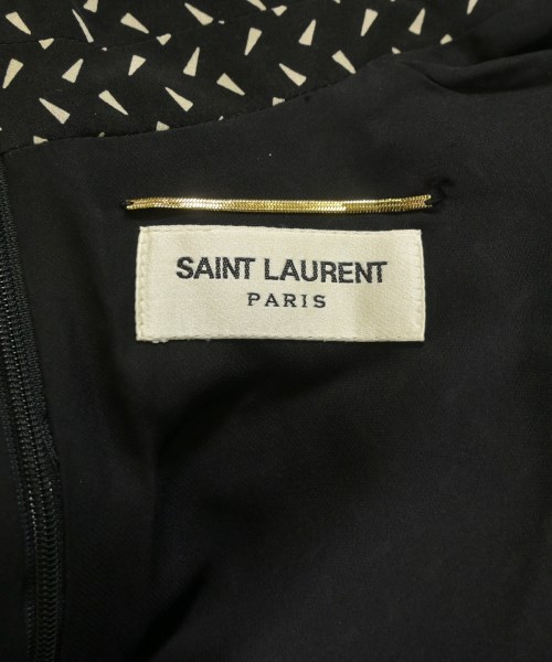 SAINT LAURENT PARIS（サンローランパリ）ワンピース 黒 サイズ:36(XS位) レディース/2200664714031