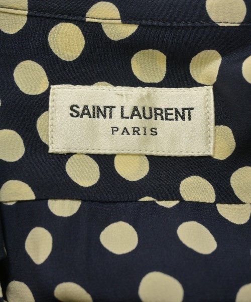 SAINT LAURENT PARIS（サンローランパリ）カジュアルシャツ 紺 サイズ:34(XXS位) レディース/2200664714079