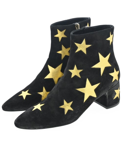 SAINT LAURENT PARIS(サンローランパリ)ブーツ 黒 サイズ:EU35(21.5cm位)/2200665015021