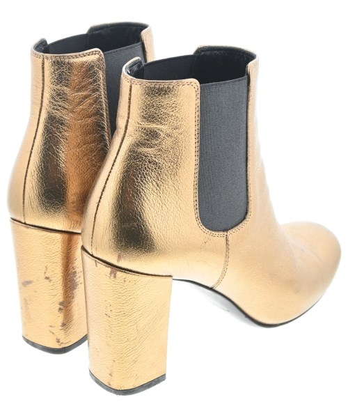 SAINT LAURENT PARIS（サンローランパリ）ブーツ ゴールド サイズ:36(22.5cm位) レディース/2200653423333