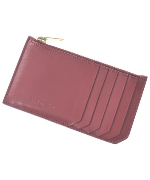 SAINT LAURENT PARIS（サンローランパリ）財布・コインケース 赤 サイズ:- メンズ/2200665219399