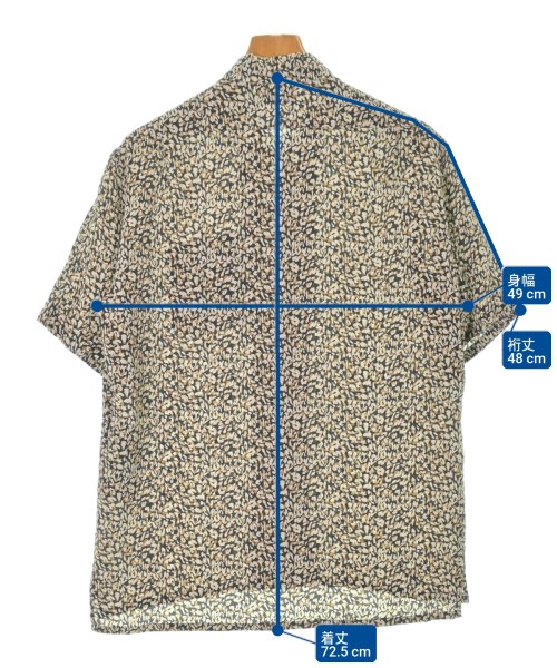 SAINT LAURENT PARIS（サンローランパリ）カジュアルシャツ 黒 サイズ:39(M位) メンズ/2200665818196