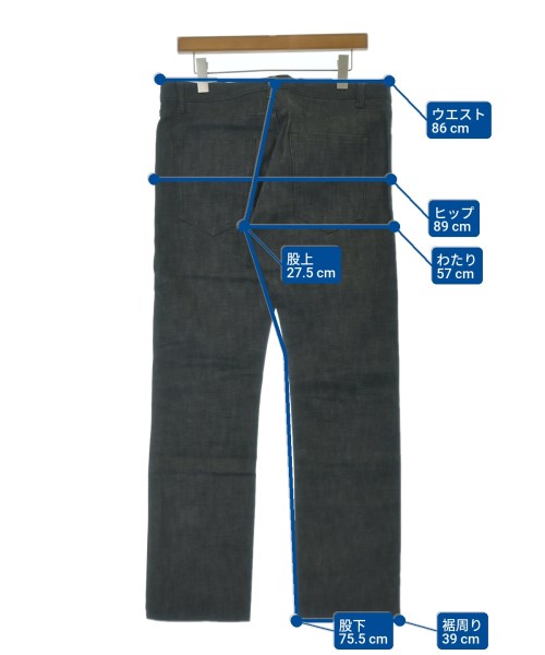 SAINT LAURENT PARIS（サンローランパリ）デニムパンツ 黒 サイズ:-(XL位) メンズ/2200662935131