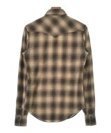 SAINT LAURENT PARIS（サンローランパリ）カジュアルシャツ 茶 サイズ:XS メンズ/2200663113040