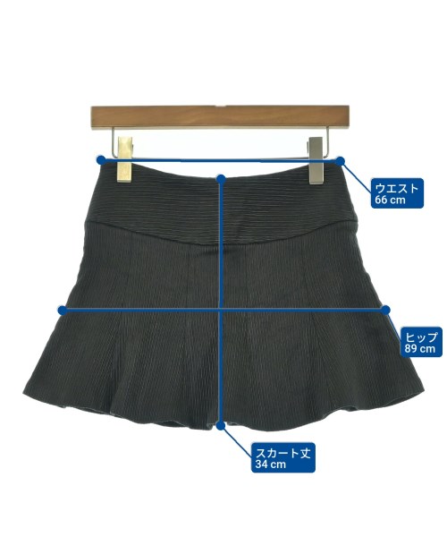 SAINT LAURENT PARIS（サンローランパリ）ミニスカート 黒 サイズ:S レディース/2200663113088