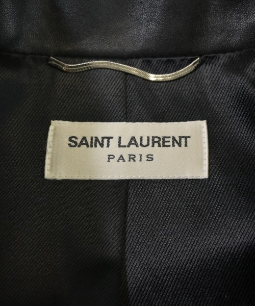 SAINT LAURENT PARIS（サンローランパリ）ライダース 黒 サイズ:46(M位) メンズ/2200665940019