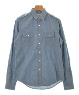 SAINT LAURENT PARIS（サンローランパリ）カジュアルシャツ 青 サイズ:S メンズ/2200667196346