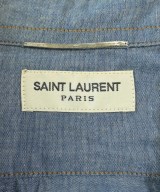SAINT LAURENT PARIS（サンローランパリ）カジュアルシャツ 青 サイズ:S メンズ/2200667196346