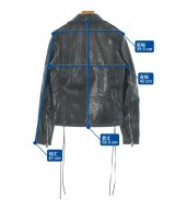 SAINT LAURENT PARIS（サンローランパリ）ライダース 黒 サイズ:42(XS位) メンズ/2200667264014