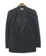 SAINT LAURENT PARIS（サンローランパリ）テーラードジャケット 黒 サイズ:50(XL位) メンズ/2200667301016