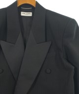 SAINT LAURENT PARIS（サンローランパリ）テーラードジャケット 黒 サイズ:50(XL位) メンズ/2200667301016