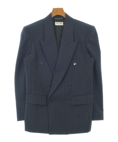 SAINT LAURENT PARIS(サンローランパリ)テーラードジャケット 紺 サイズ:46(M位)/2200667311015