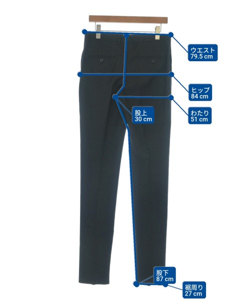 SAINT LAURENT PARIS（サンローランパリ）スラックス 黒 サイズ:46(M位) メンズ/2200667311039