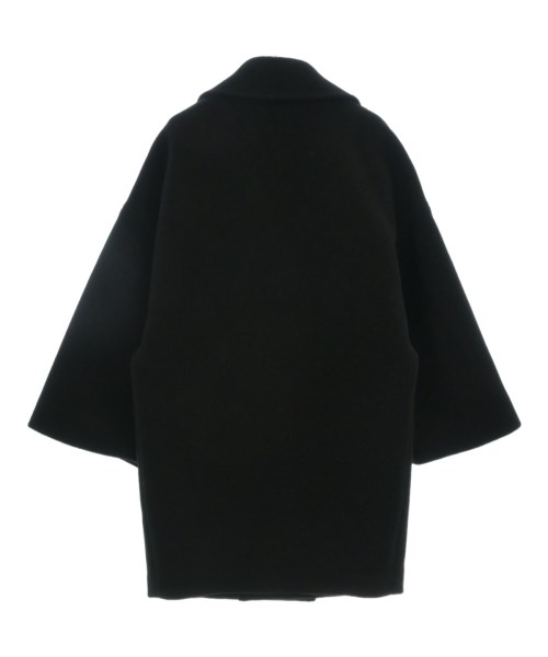 SAINT LAURENT PARIS（サンローランパリ）ピーコート 黒 サイズ:34(XS位) レディース/2200667443013