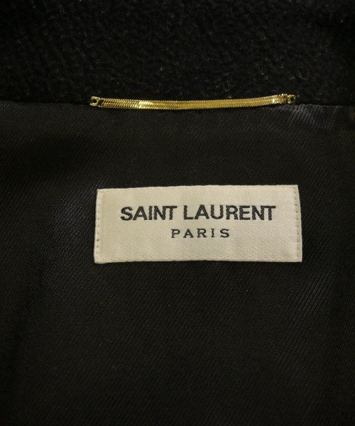 SAINT LAURENT PARIS（サンローランパリ）ピーコート 黒 サイズ:34(XS位) レディース/2200667443013