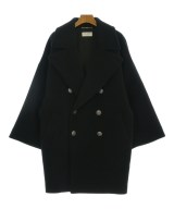 SAINT LAURENT PARIS（サンローランパリ）ピーコート 黒 サイズ:34(XS位) レディース/2200667443013