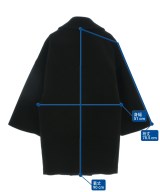 SAINT LAURENT PARIS（サンローランパリ）ピーコート 黒 サイズ:34(XS位) レディース/2200667443013