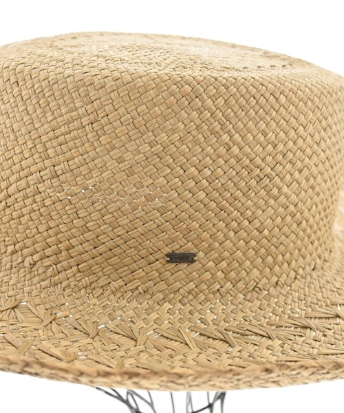 SAINT LAURENT PARIS（サンローランパリ）ストローハット ベージュ サイズ:- レディース/2200663717217