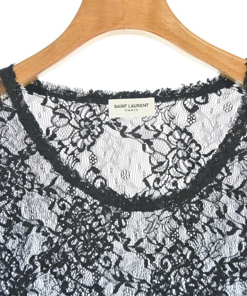 SAINT LAURENT PARIS（サンローランパリ）ブラウス 黒 サイズ:L レディース/2200672315114