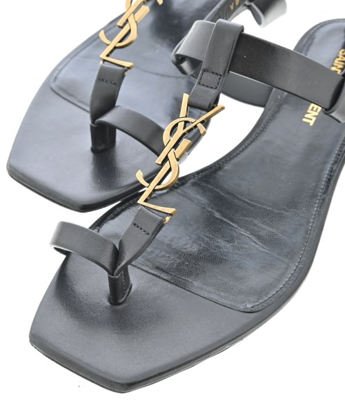 SAINT LAURENT PARIS（サンローランパリ）サンダル 黒 サイズ:EU37(23.5cm位) レディース/2200724344130