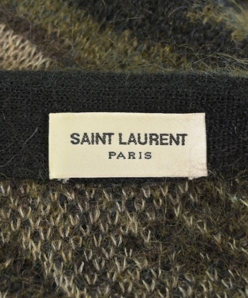 SAINT LAURENT PARIS（サンローランパリ）カーディガン カーキ サイズ:XS レディース/2200729401012