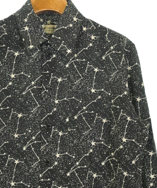 SAINT LAURENT PARIS（サンローランパリ）カジュアルシャツ 黒 サイズ:36(XS位) レディース/2200729471053