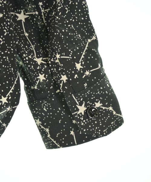 SAINT LAURENT PARIS（サンローランパリ）カジュアルシャツ 黒 サイズ:36(XS位) レディース/2200729471053